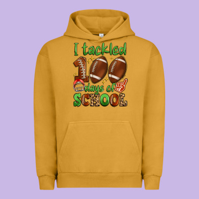 I Tackled 100 Days Of School Urban Hoodie Designed By Artiststas