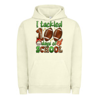 Pigment Pistachio i tackled 100 days of school Urban Hoodie - Artiststas