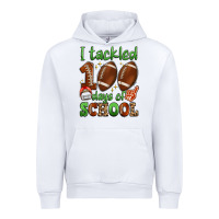 White i tackled 100 days of school Urban Hoodie - Artiststas