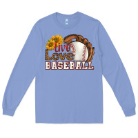 Colony Blue live love baseball Long Sleeve Tee - HRA Design Shop
