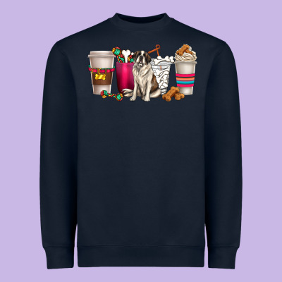 Heavyweight Sweatshirt st. bernard dog coffee cups