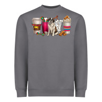 Storm st. bernard dog coffee cups Heavyweight Sweatshirt - texasbilliewilder