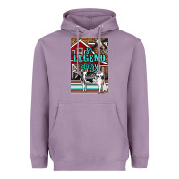 Lavender Western So Legend Dairy Holstein Cow Heavyweight Hoodie - LillyAllenDesigns