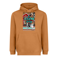 Meerkat Western So Legend Dairy Holstein Cow Heavyweight Hoodie - LillyAllenDesigns