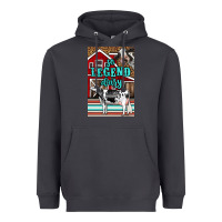 Smoke Western So Legend Dairy Holstein Cow Heavyweight Hoodie - LillyAllenDesigns
