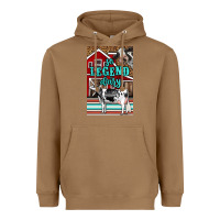 Toasted Coconut Western So Legend Dairy Holstein Cow Heavyweight Hoodie - LillyAllenDesigns