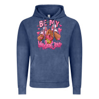 Vintage Denim be my valentine afro girl sneakers Vintage Hoodie - RanaPortraitStore