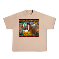 Burro christmas farm and horse Urban Heavy Tee - RanaPortraitStore