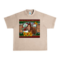 French Oak christmas farm and horse Urban Heavy Tee - RanaPortraitStore