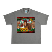 Tornado christmas farm and horse Urban Heavy Tee - RanaPortraitStore