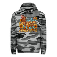 Slate Camo relax we all crazy it s not competition Premium Hoodie - MaliasSmallBusiness