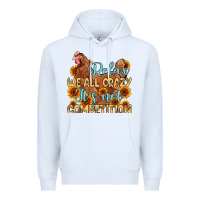 White relax we all crazy it s not competition Premium Hoodie - MaliasSmallBusiness
