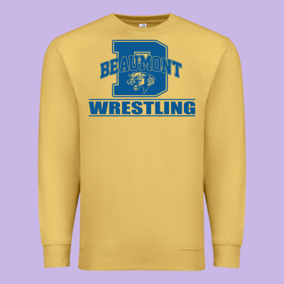 Beaumont Wrestling Premium Sweatshirt Designed By Jasminsmagicworld
