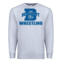 Heather Grey Beaumont Wrestling Premium Sweatshirt - Jasminsmagicworld