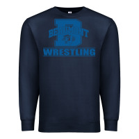 Navy Beaumont Wrestling Premium Sweatshirt - Jasminsmagicworld