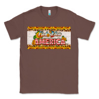 Chestnut god bless america sunflower license plate Classic Tee - HRA Design Shop