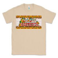 Mushroom god bless america sunflower license plate Classic Tee - HRA Design Shop