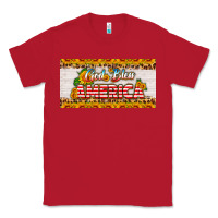 Red god bless america sunflower license plate Classic Tee - HRA Design Shop