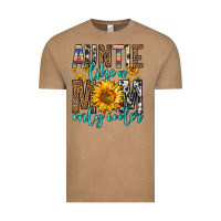 Vintage Coffee auntie like a mom only cooler Vintage Tee - Zillion Design Studio