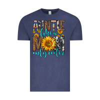 Vintage Denim auntie like a mom only cooler Vintage Tee - Zillion Design Studio