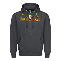Smoke Christmas feeling jolly cow Zipper Hoodie - Artiststas
