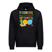 Black pushing my teacher's buttons for 100 days Urban Hoodie - Artiststas