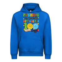 Cobalt pushing my teacher's buttons for 100 days Urban Hoodie - Artiststas
