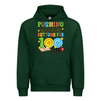 Forest Green pushing my teacher's buttons for 100 days Urban Hoodie - Artiststas