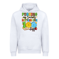 White pushing my teacher's buttons for 100 days Urban Hoodie - Artiststas