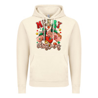 Vintage Artic Merry Christmas Caucasian girl sneakers Vintage Hoodie - RanaPortraitStore