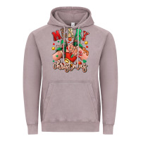 Vintage Zinc Merry Christmas Caucasian girl sneakers Vintage Hoodie - RanaPortraitStore