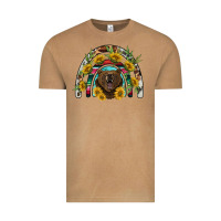 Vintage Camel bear rainbow Vintage Tee - BarkalooDesign