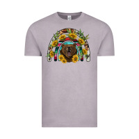 Vintage Zinc bear rainbow Vintage Tee - BarkalooDesign