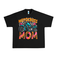 Black motocross mom Urban Heavy Tee - texasbilliewilder