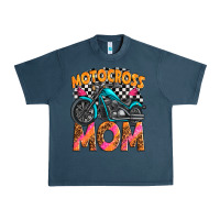 Midnight Navy motocross mom Urban Heavy Tee - texasbilliewilder