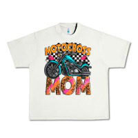 Pistachio motocross mom Urban Heavy Tee - texasbilliewilder
