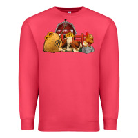Cardinal Red Barn Farm Animals Premium Sweatshirt - Jasminsmagicworld