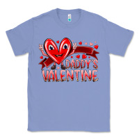Colony Blue daddy is valentine Classic Tee - RacoonDesign
