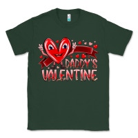 Sports Green daddy is valentine Classic Tee - RacoonDesign