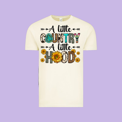 A Little Country A Little Hood Vintage Tee Designed By Zillion Design Studio