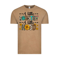 Vintage Coffee a little country a little hood Vintage Tee - Zillion Design Studio