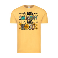 Vintage Mustard a little country a little hood Vintage Tee - Zillion Design Studio
