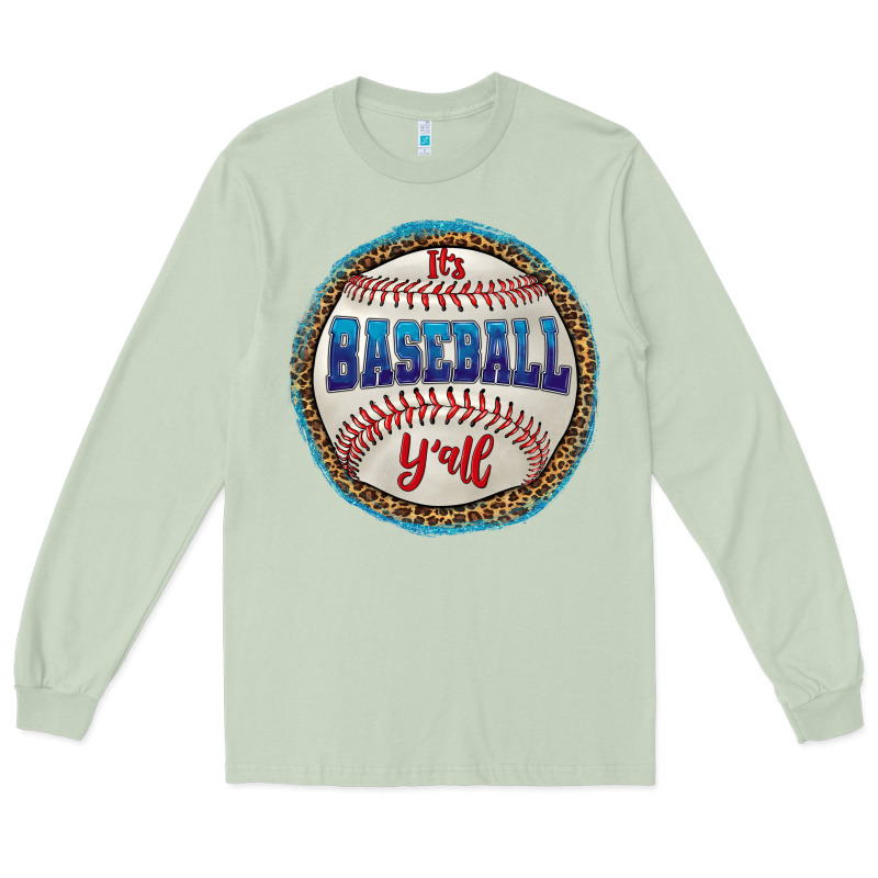It's Baseball Y'all Long Sleeve Tee by HRA Design Shop | Teevron