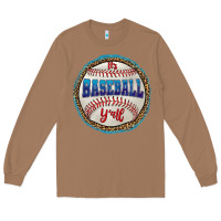 Toasted Coconut it's baseball y'all Long Sleeve Tee - HRA Design Shop