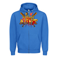 True Royal softball aunt Zipper Hoodie - AdoDesignShop