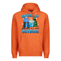 Carrot snuggle up gnomies it's cold outside Premium Hoodie - MaliasSmallBusiness