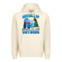 Tofu snuggle up gnomies it's cold outside Premium Hoodie - MaliasSmallBusiness