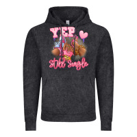 Vintage Black Yep still single heels and sneakers afro girl Vintage Hoodie - RanaPortraitStore