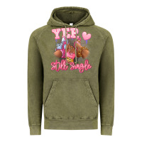 Vintage Olive Yep still single heels and sneakers afro girl Vintage Hoodie - RanaPortraitStore