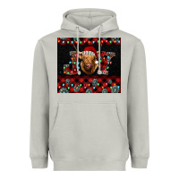 Moon Dust highland cow joy Christmas Heavyweight Hoodie - BarkalooDesign